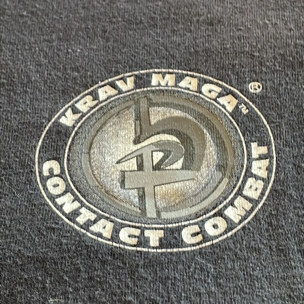 Krav Maga Contact Combat black Tshirt